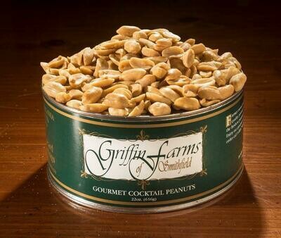 Griffin Farms Va. Gourmet Cocktail Peanuts / 22 oz.