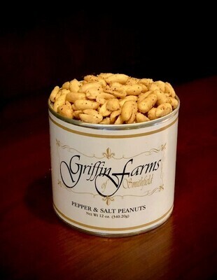 Griffin Farms Va. Jumbo Pepper &amp; Salt Peanuts / 10 oz.