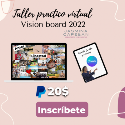 Taller virtual - Vision Board 2022