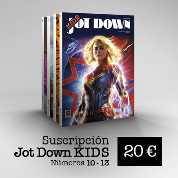 Suscripción Jot Down Kids 2019 (nº10 al nº 13)