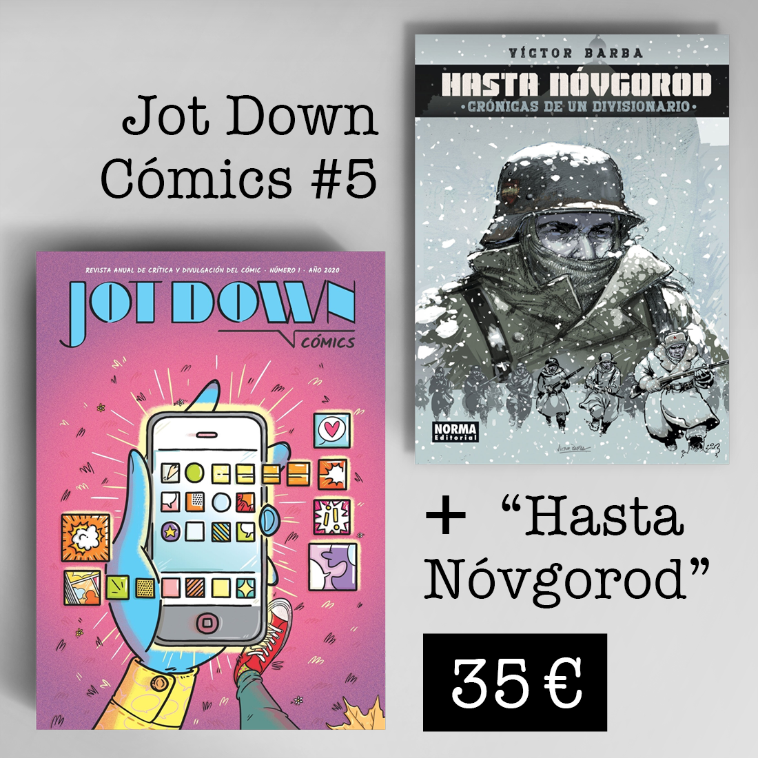 Jot Down Cómics #5 + Hasta Novgorod