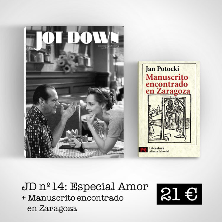 Jot Down nº14 «Amor» + Manuscrito encontrado en Zaragoza