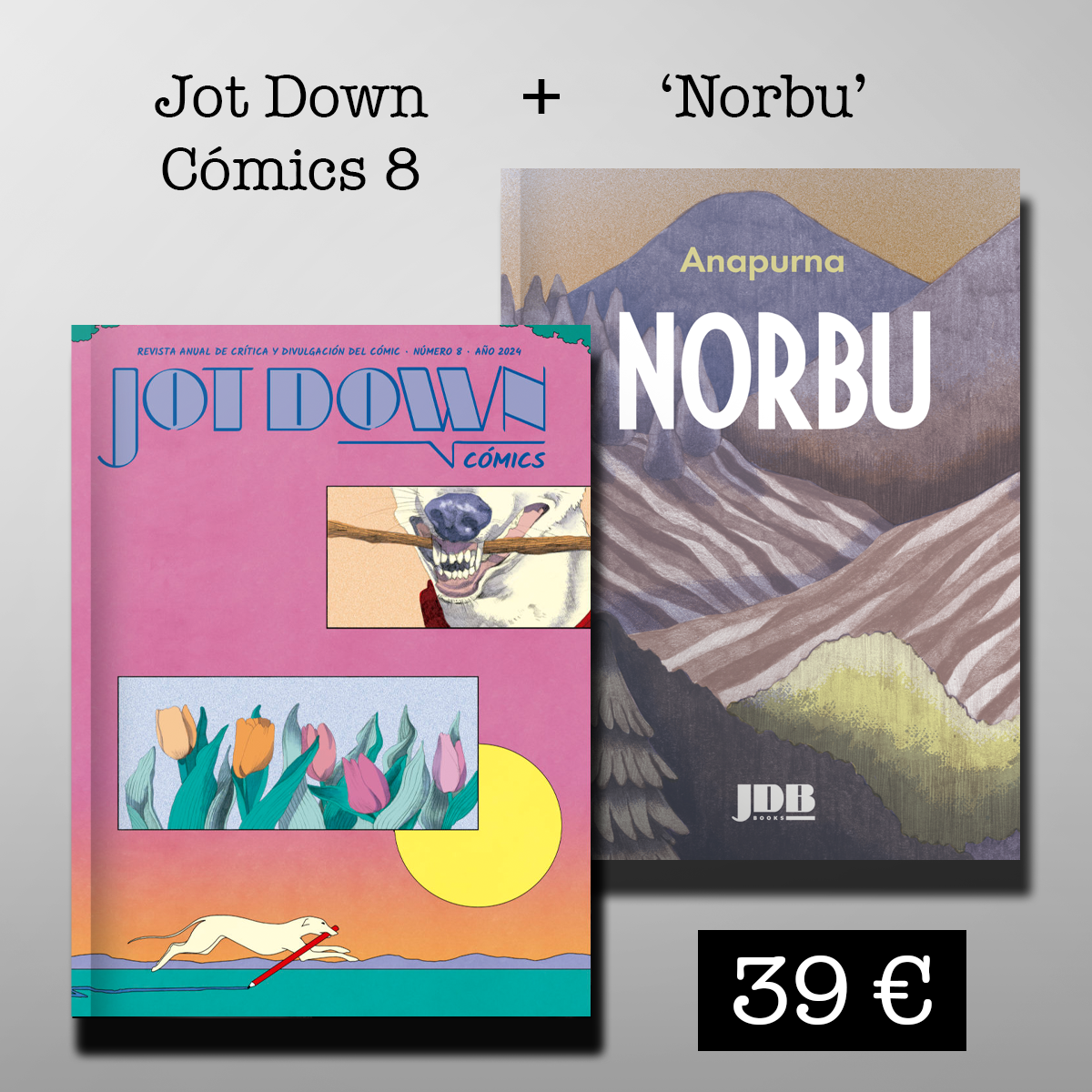 Jot Down Cómics  #8 (Libro + ebook) + Norbu