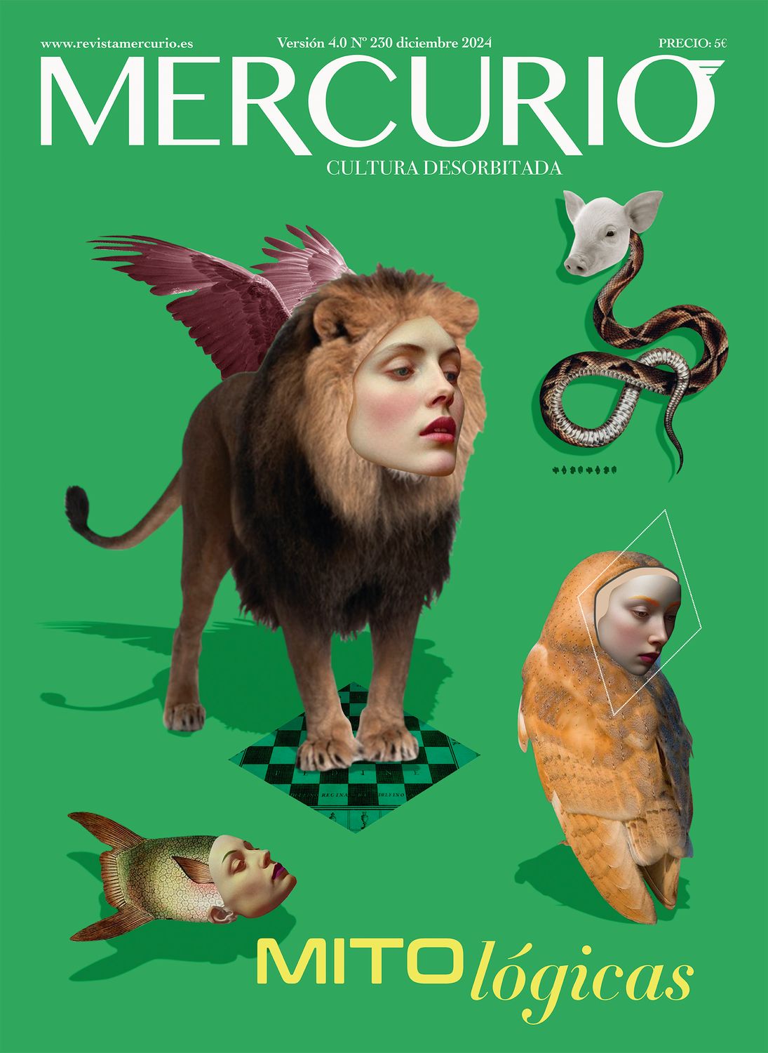 Revista Mercurio #230 «Mitológicas» + PDF
