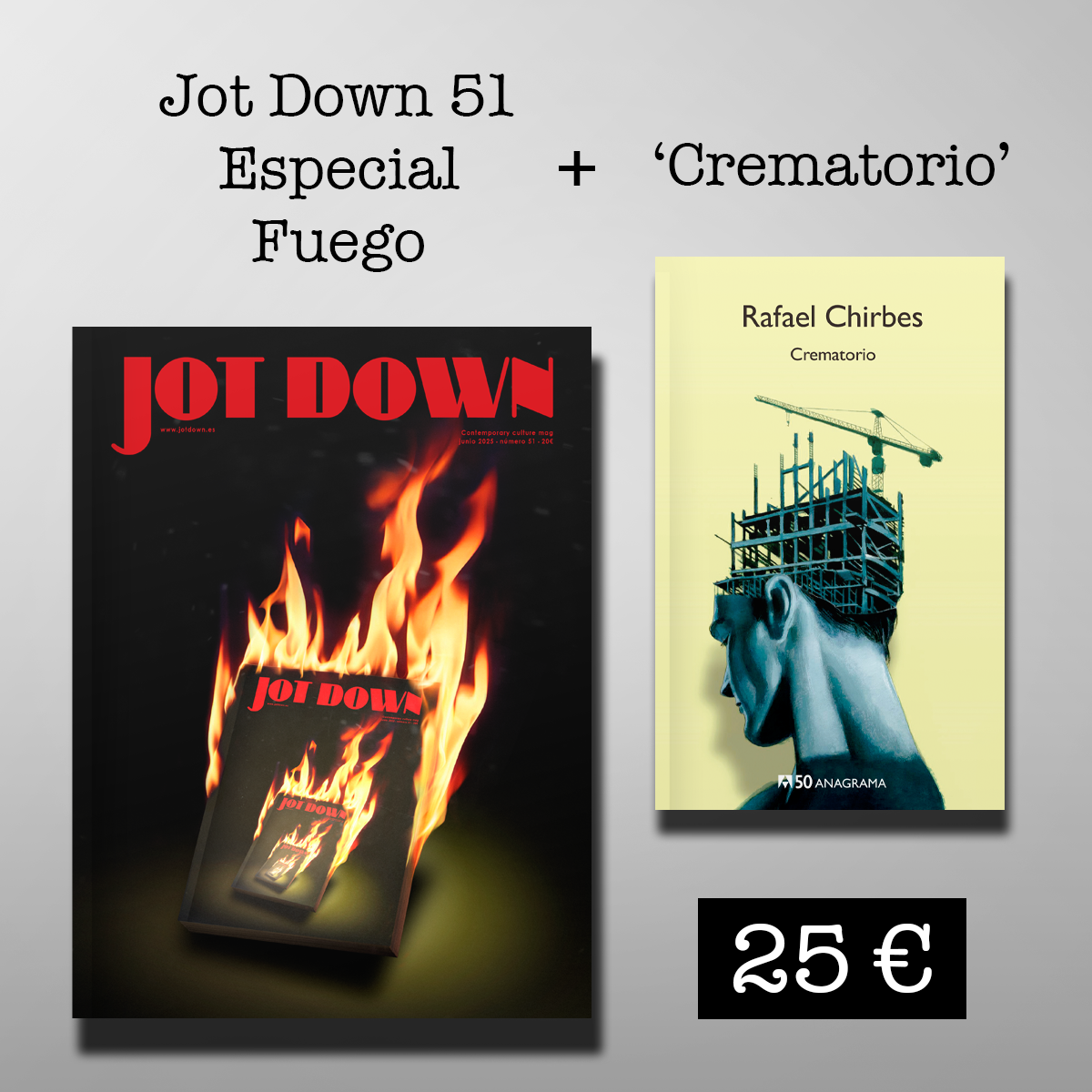 Jot Down #51 «Fuego» + Crematorio