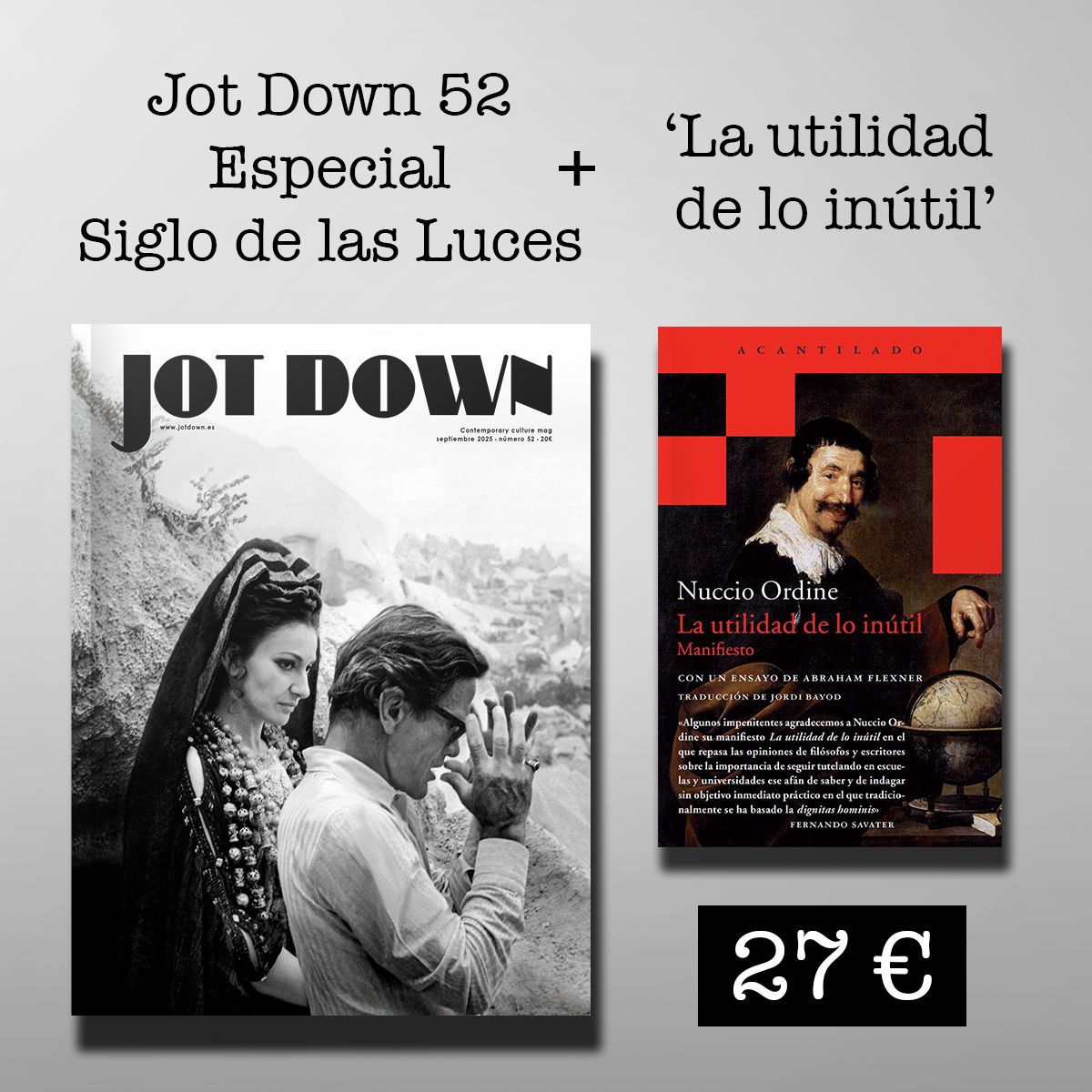 Jot Down #52 «El siglo de las luces» + La inutilidad de lo inútil