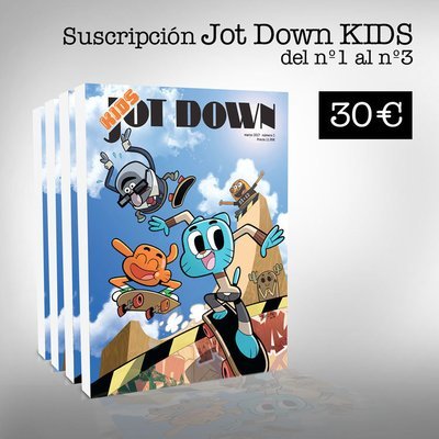 Suscripción Jot Down Kids (nº1 al nº3)