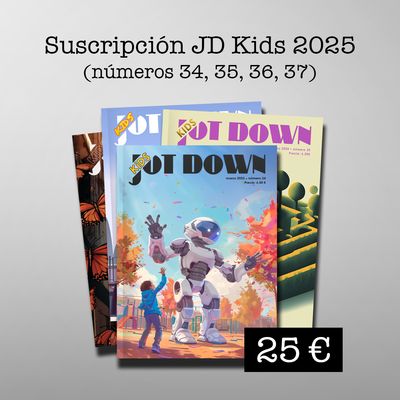 Suscripción Jot Down Kids 2025 (nº34 al nº 37)