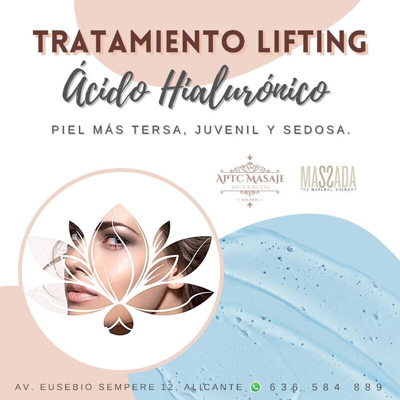 TRATAMIENTO LIFTING ÁCIDO HIALURÓNICO