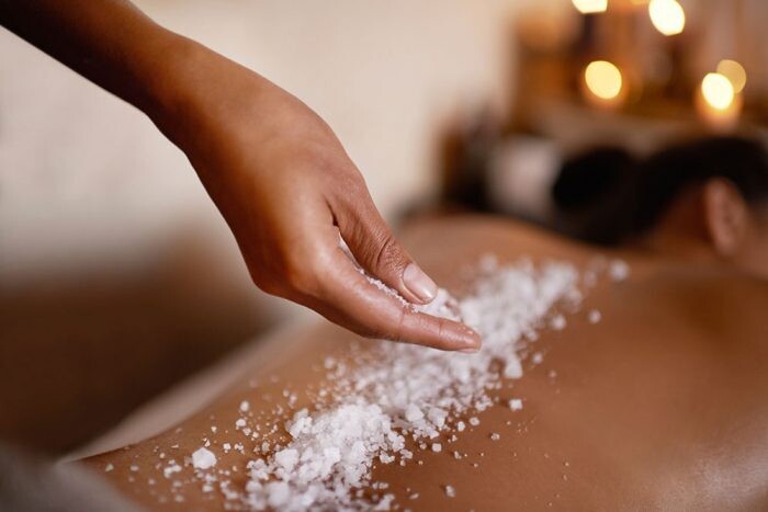 Masaje Relajante y Exfoliación