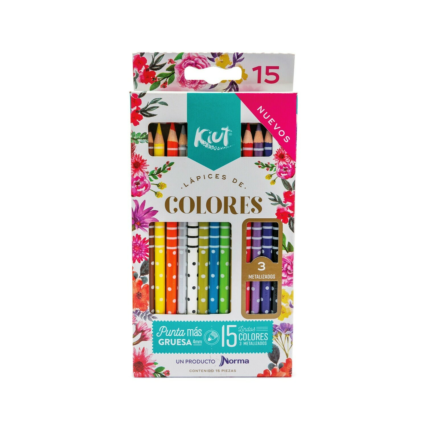 Lápices de Colores Kiut x 24