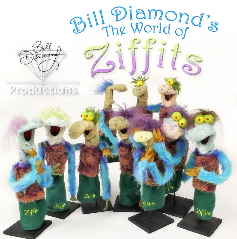 Custom Ziffit Sock Puppet