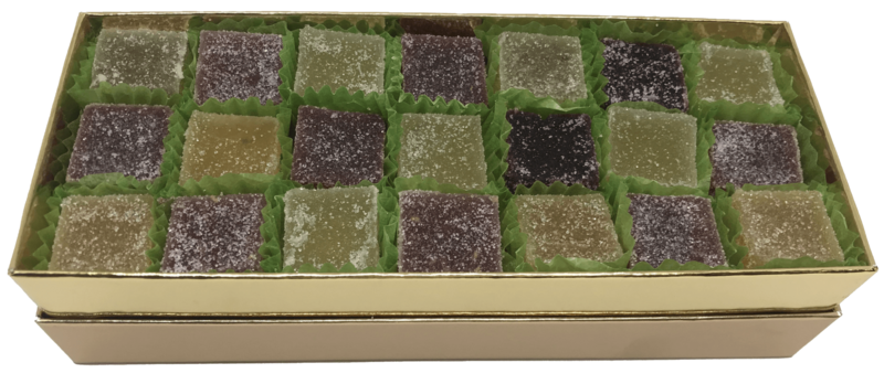 Ecrin de pâtes de fruits  (2 étages)