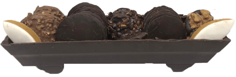 Barquette en chocolat