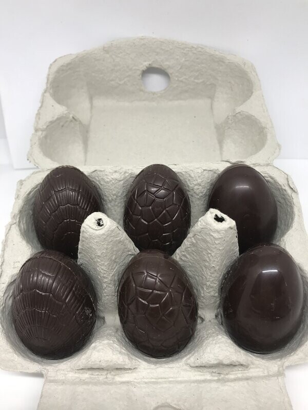 Boite de 6 œufs pralinés