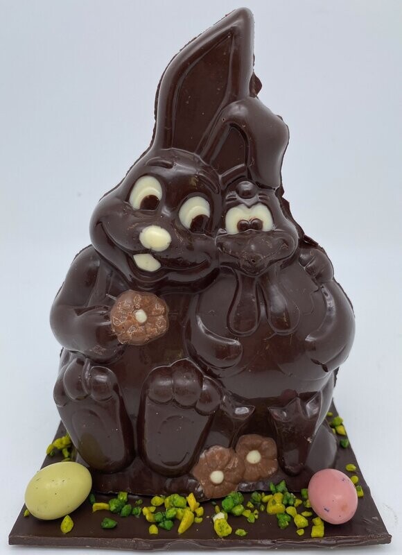 Les amoureux noir ou lait