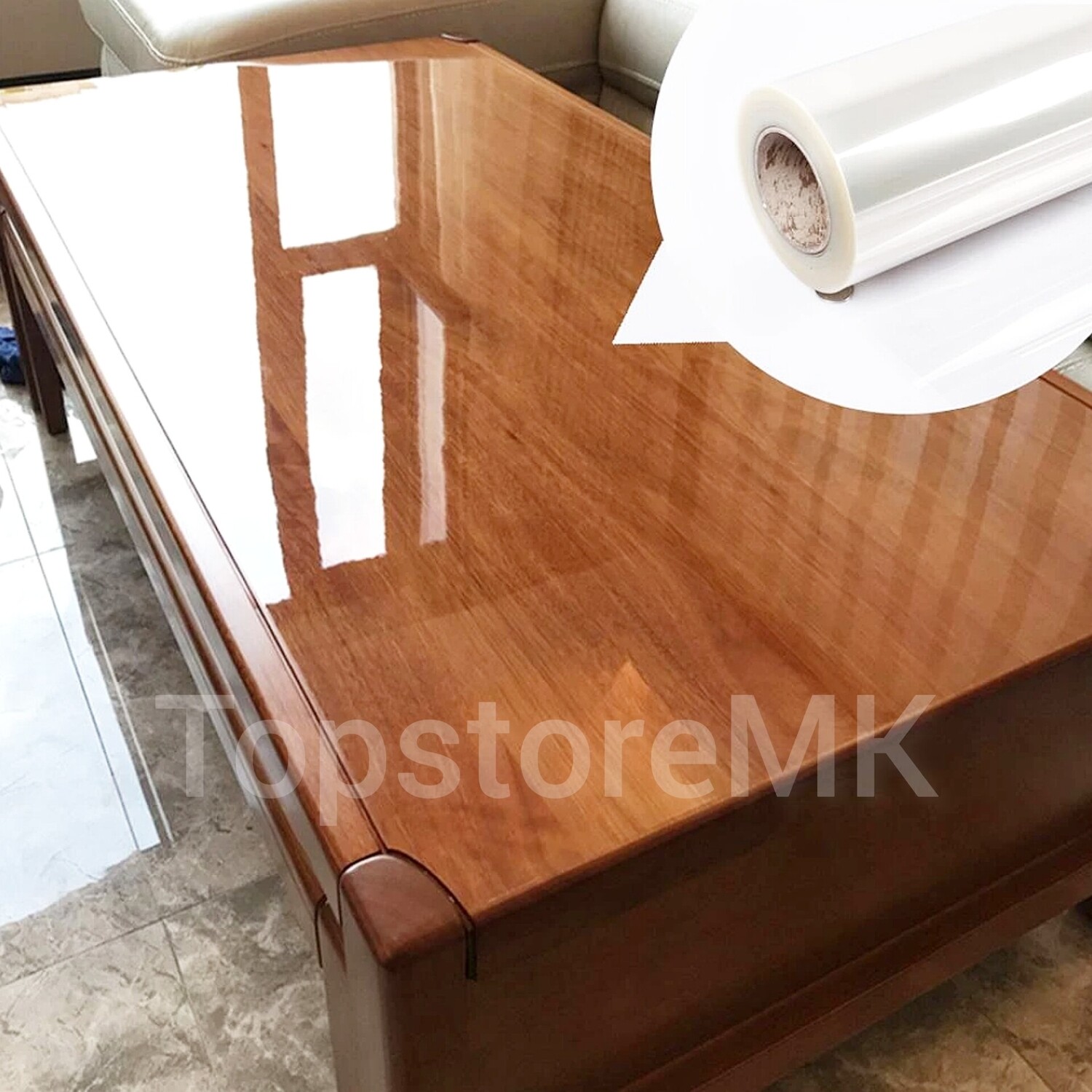 Фолија PVC транспарентна сјајна 