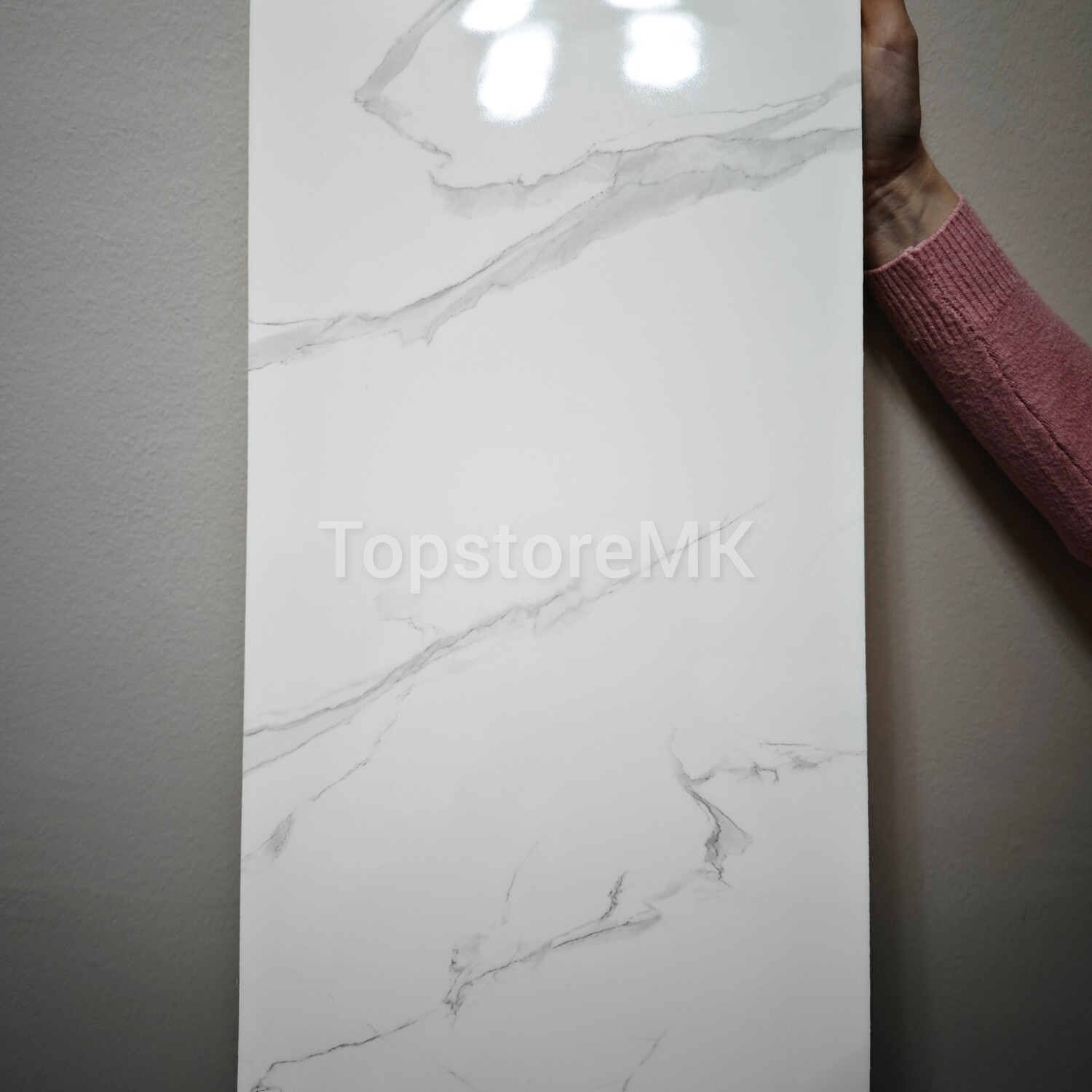 Самолеплива плочка/стикер PVC мермер дизајн 30x60cm
