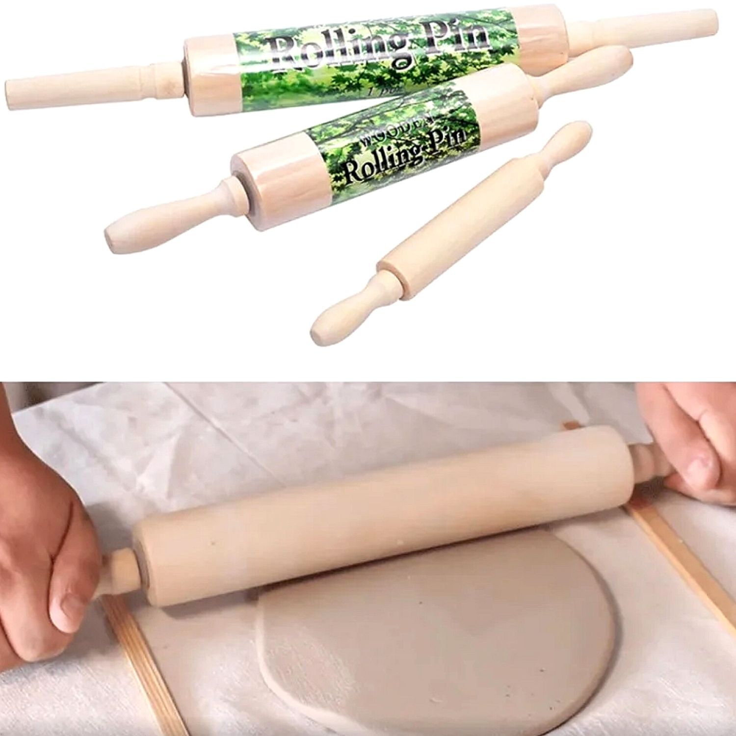 Сукало дрвено со ролер 40cm