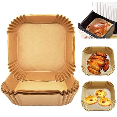 Хартиени квадратни огноотпорни чинии за AIRFRIER 22x22cm