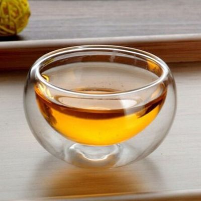 Стаклени чаши со двоен ѕид 150ml сет 6 парчиња