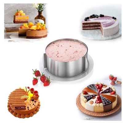 Метална форма калап округла за торти 15-30cm