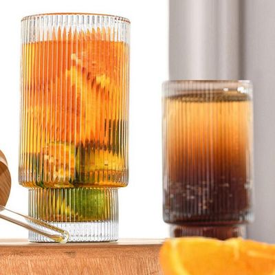 Стаклени чаши за коктели високи Line 350ml