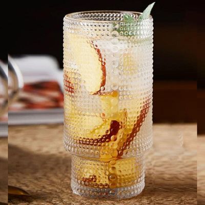 Стаклени чаши високи Rain 350ml