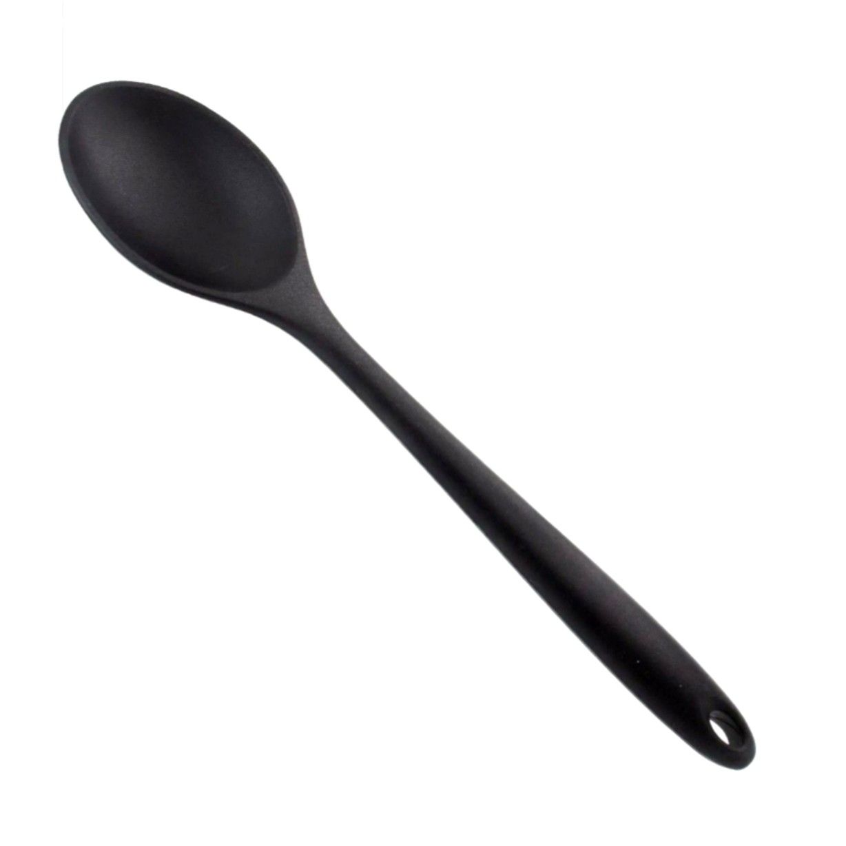 Силиконска лажица црна 27cm