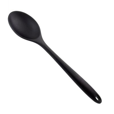 Силиконска лажица црна 27cm