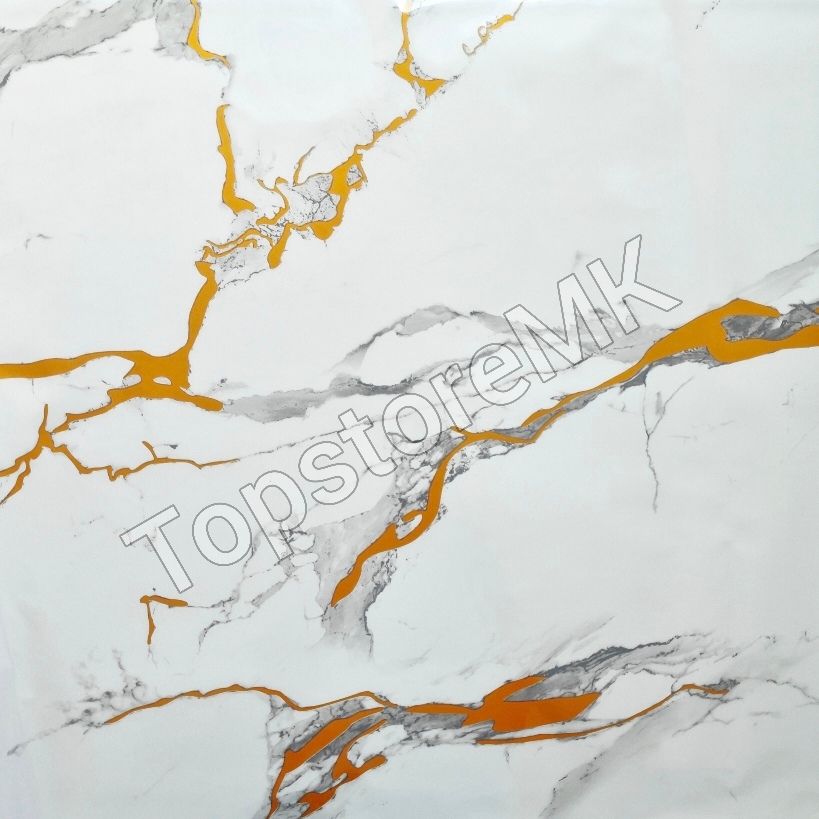 Самолеплива плочка/стикер PVC мермер дизајн 60x60cm