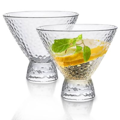 Стаклени здели за сладолед и десерти сет 4ри парчиња x 180ml