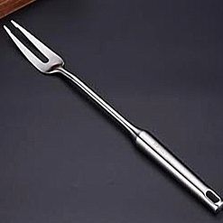 Вилушка за држење месо при сечење INOX 37cm