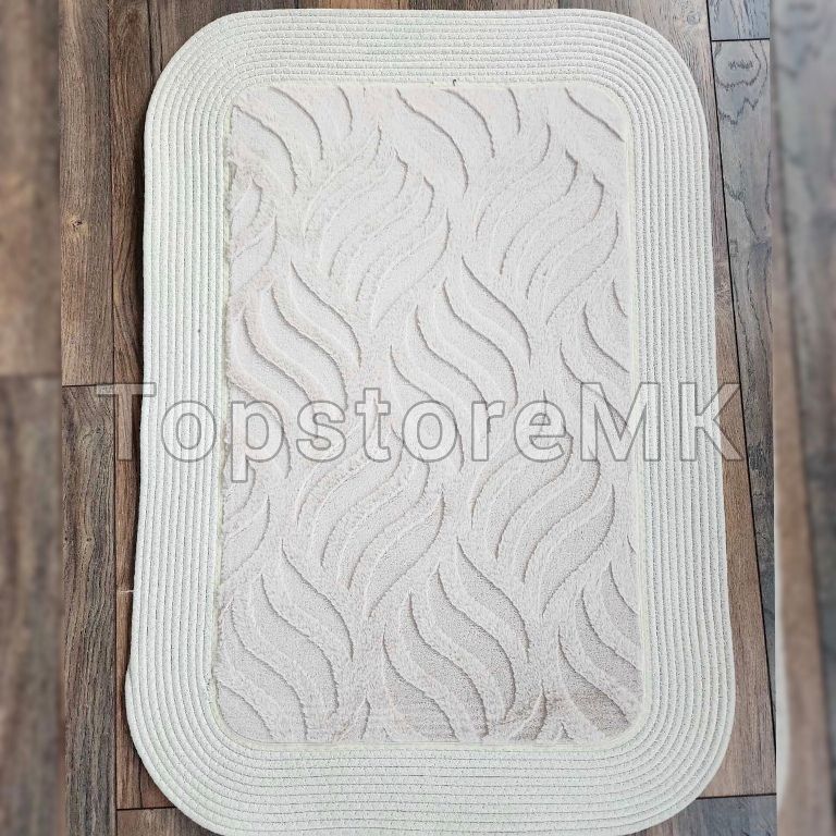 Патосник подлога правоаголна кремова боја