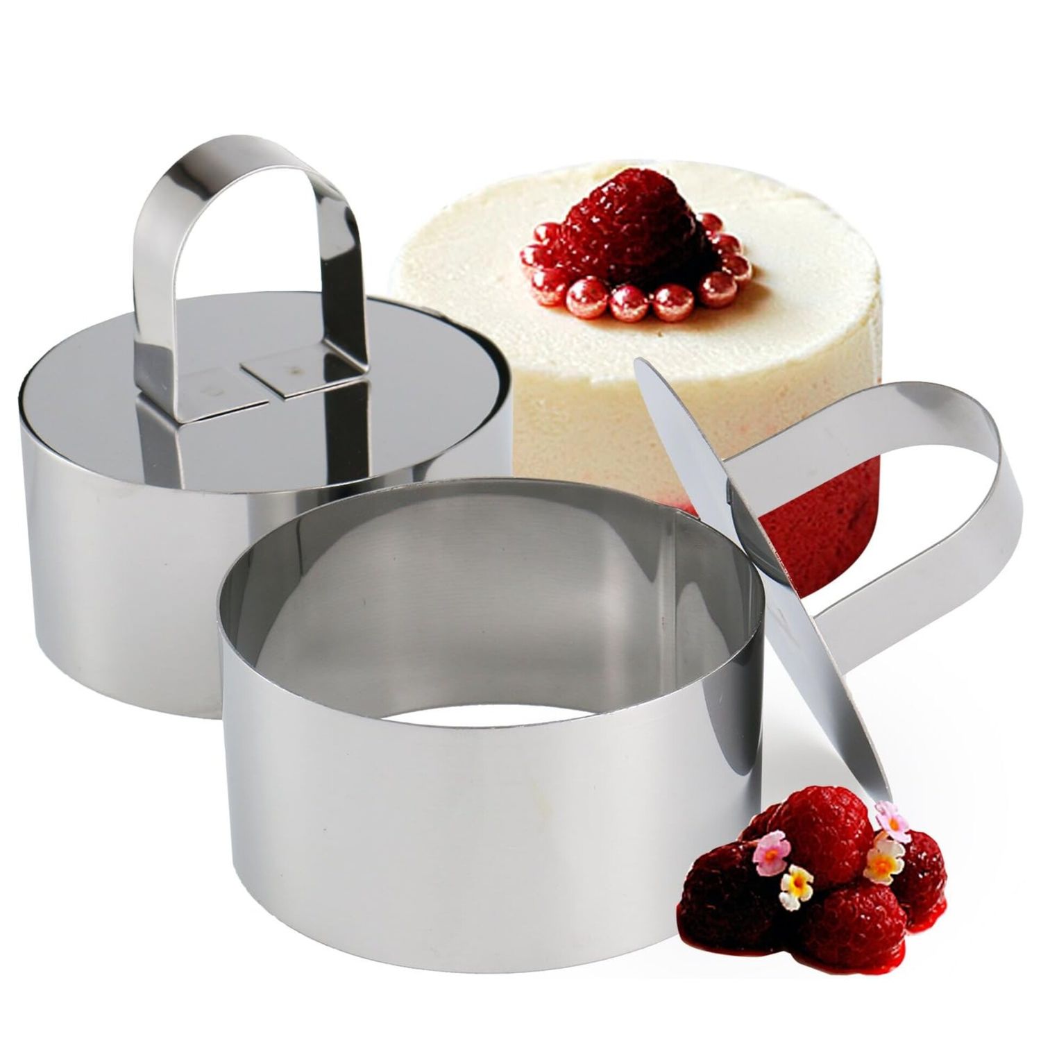 Метална форма со преса круг Inox