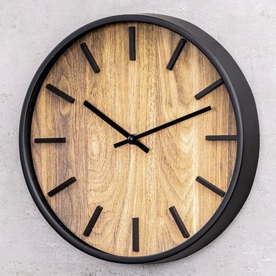 Часовник ѕиден дрво декор 30cm