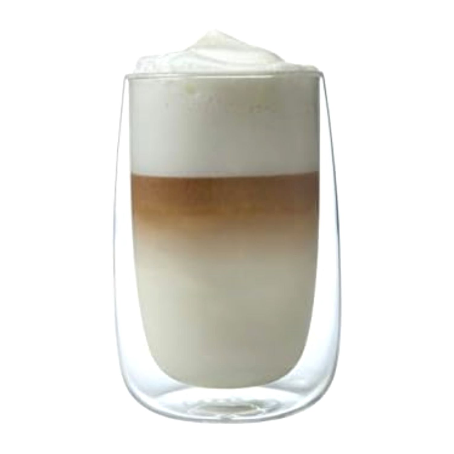 Стакленa чаша со двоен ѕид голема 350ml