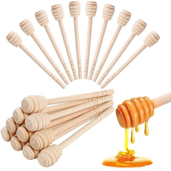 Лажичиња дрвени за мед 15cm