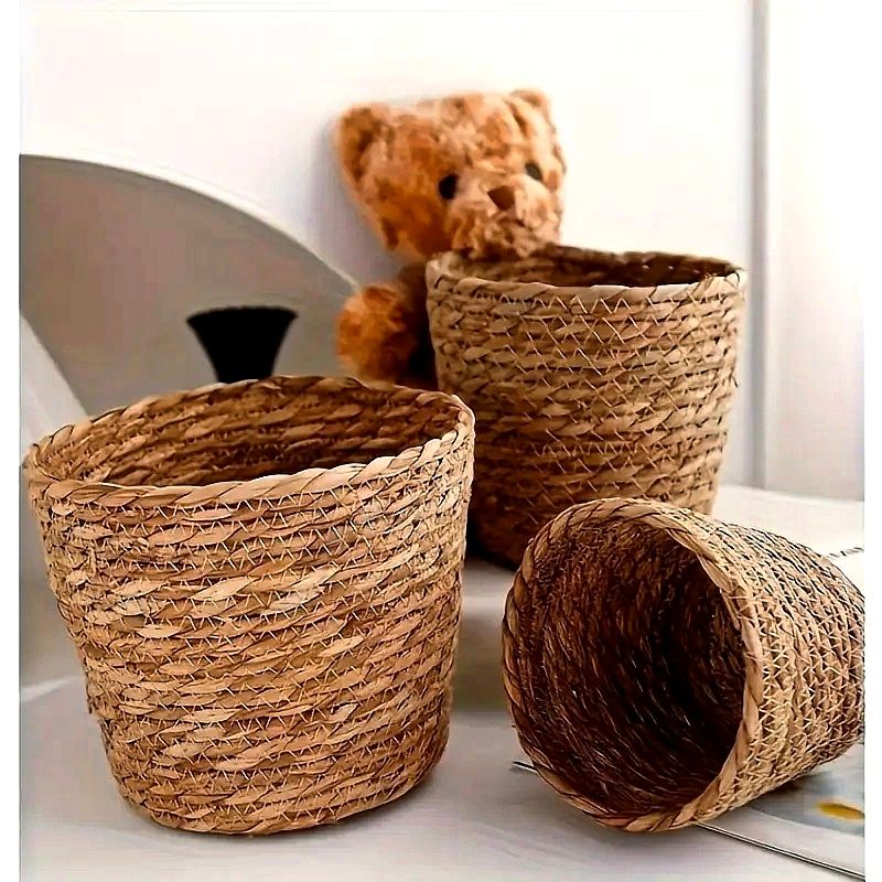 Корпи ратан Bohemian Dark сет 3 парчиња 20,23,36cm