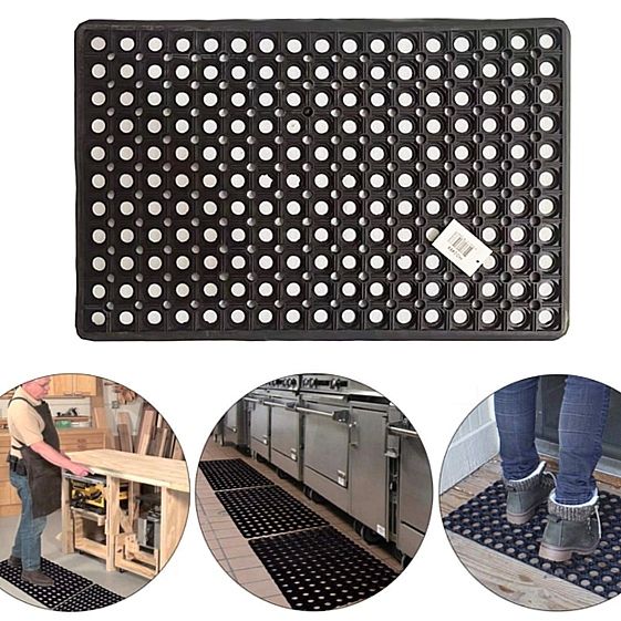 Подлога гумирана патосник за дом и индустрија 60x40cm