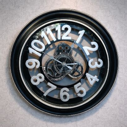 Часовник ѕиден Antique Silver 50cm 