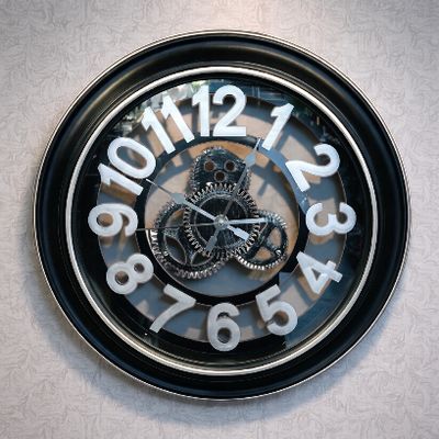 Часовник ѕиден Antique Silver 50cm 