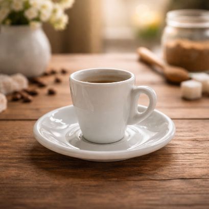 Шољи за еспресо порцелански дебелоѕидни 50ml сет 6 парчиња