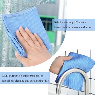 Микрофибер Crystal Clear антистатички крпи сет 3 парчиња Crystal Clear