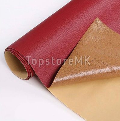 Самолеплива Еко Кожа Винил PU бордо боја