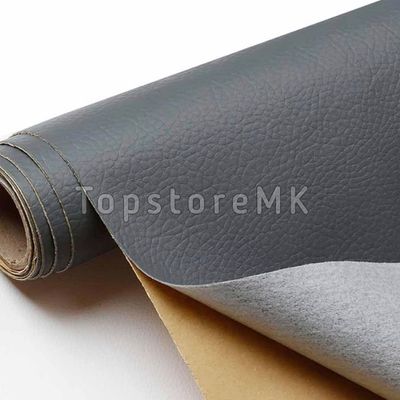 Самолеплива Еко Кожа Винил PU боја темна сива