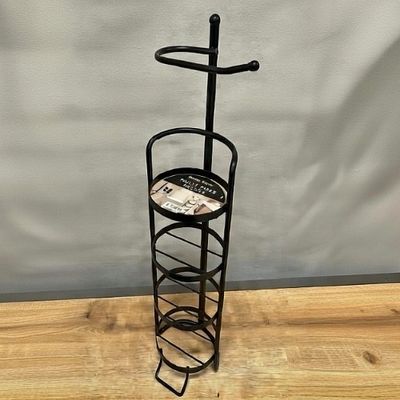 Држач за тоалетни хартии Home Lux Black