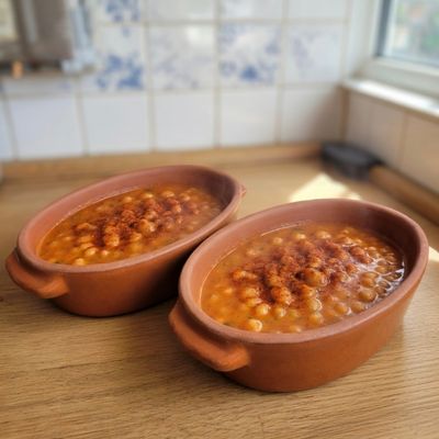 Традиционален керамички сад за печење овал 21x5,5cm