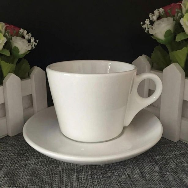Шољи за капучино порцелански дебелоѕидни 180ml сет 6 парчиња
