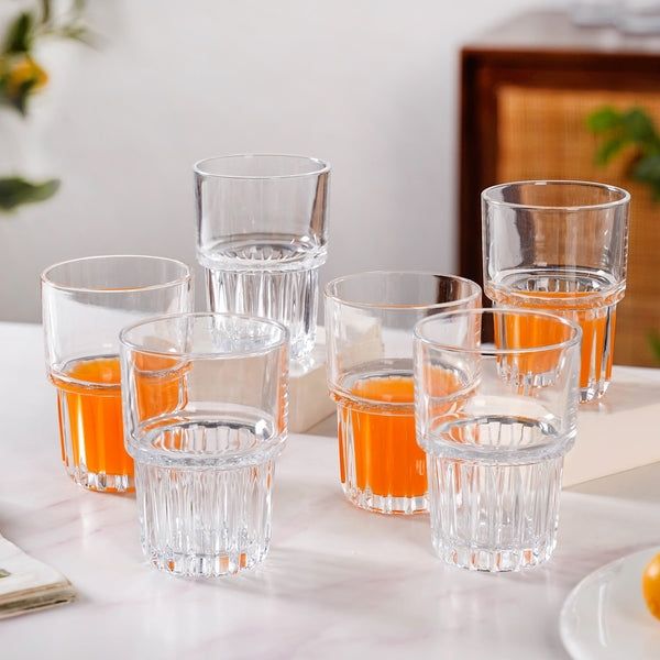 Стаклени чаши сет 6 Savona високи 340ml